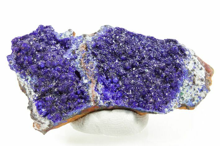 Sparkling Blue Azurite Crystal Cluster - Congo-Brazzaville #366021
